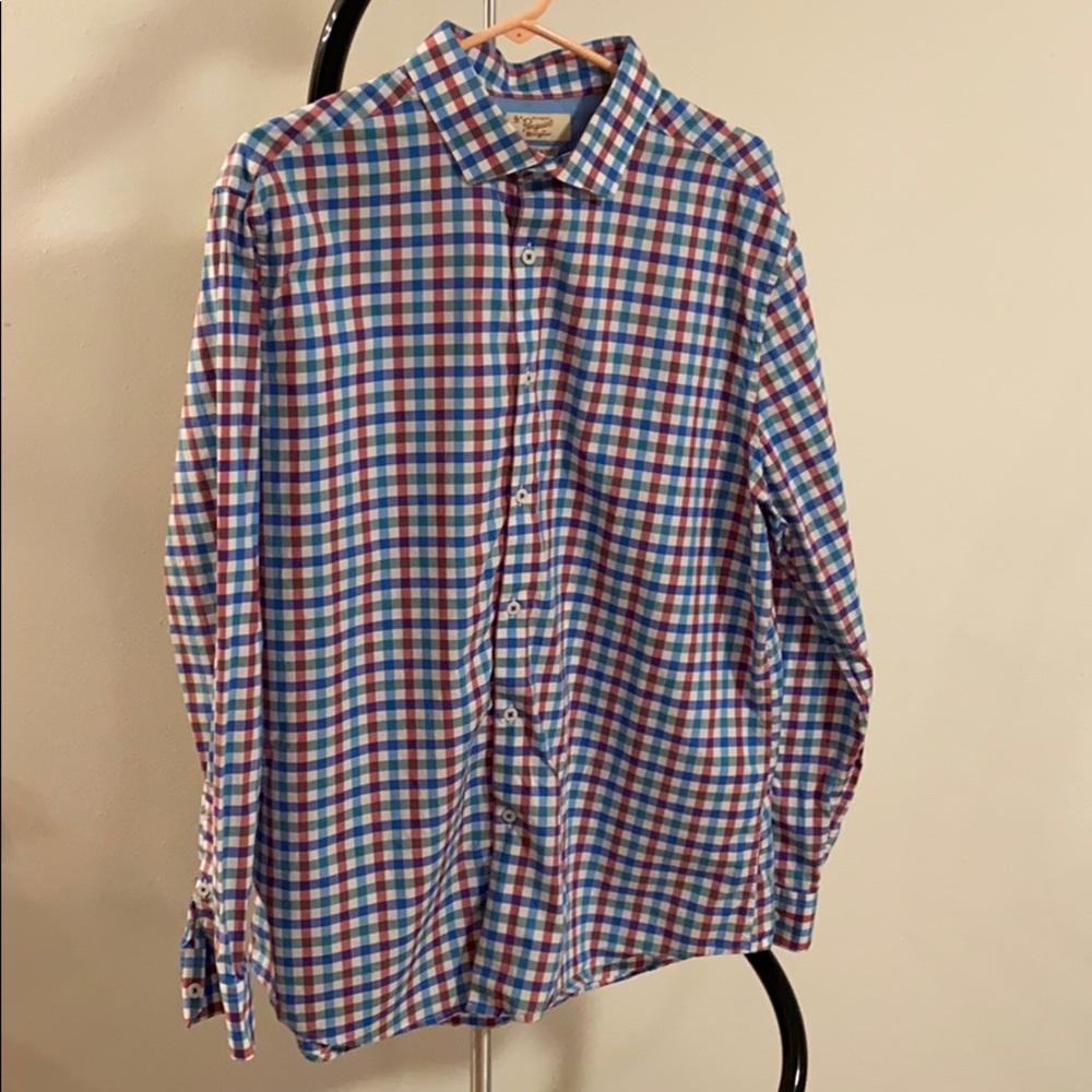 Penguin Slim Fit Men’s Button Down/Dress Shirt